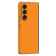 Samsung Galaxy Z FOLD 5 LUXURIA Sunrise Orange Matt Textured Skin Cheap