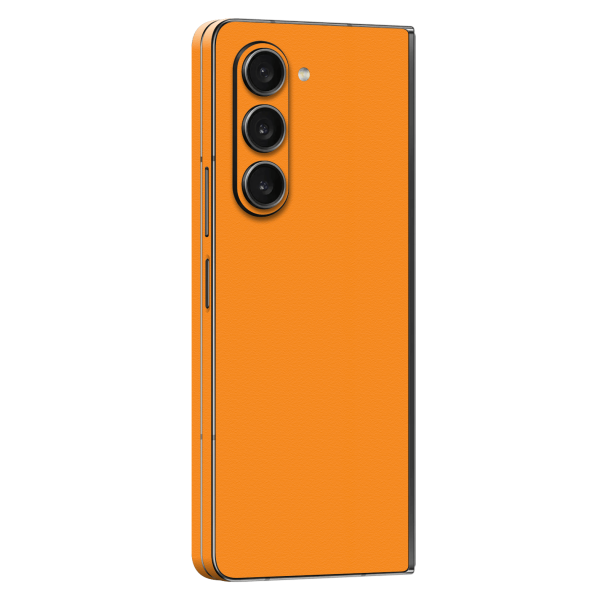 Samsung Galaxy Z FOLD 5 LUXURIA Sunrise Orange Matt Textured Skin Cheap