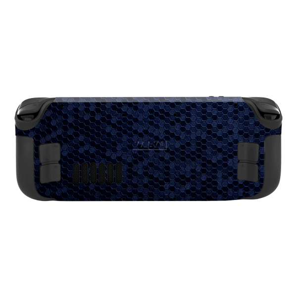 Steam Deck Oled LUXURIA Navy Blue HONEYCOMB 3D TEXTURED Skin Online Hot Sale