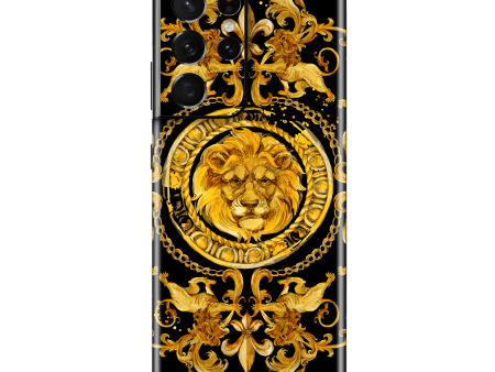 Samsung Galaxy S21 ULTRA SIGNATURE Baroque Gold Ornaments Skin For Cheap