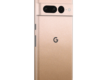 Google Pixel 7 PRO LUXURIA Rose Gold Metallic Skin Online Hot Sale