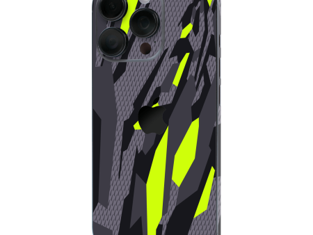 iPhone 16 Pro MAX SIGNATURE Abstract Green CAMO Skin Discount