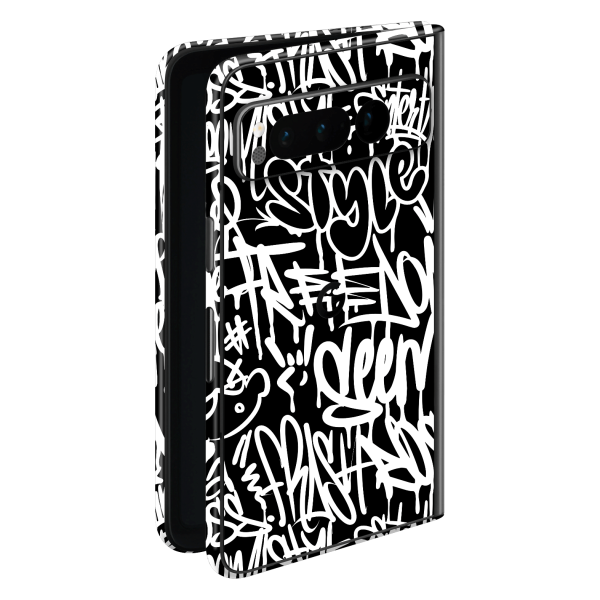 Google PIXEL FOLD SIGNATURE Monochrome Graffiti Skin For Discount