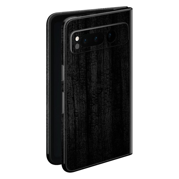 Google PIXEL FOLD LUXURIA BLACK CHARCOAL Textured Skin on Sale