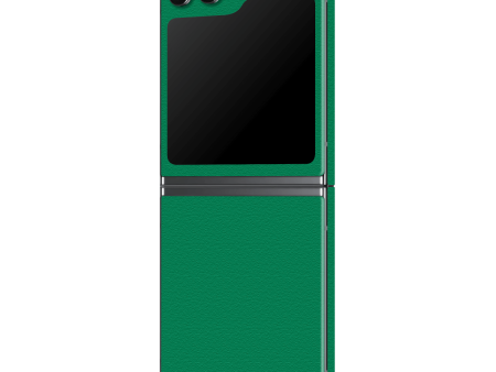 Samsung Z Flip 5 LUXURIA VERONESE Green Textured Skin on Sale