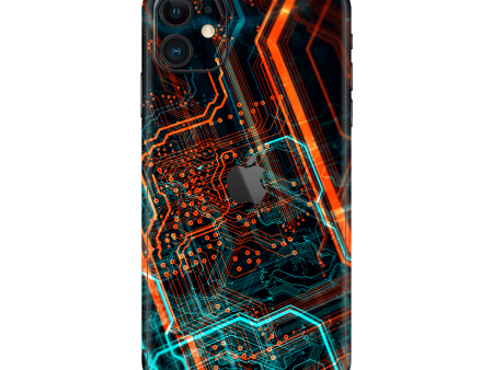 iPhone 11 SIGNATURE NEON PCB Board Skin Online Sale