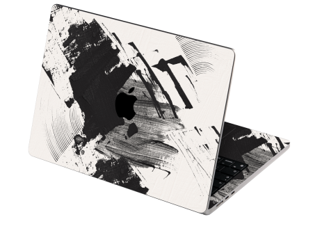 MacBook AIR 15  (2023 2024) SIGNATURE Black & White Madness Skin Fashion