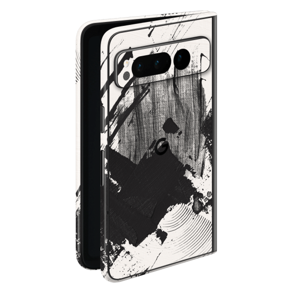 Google PIXEL FOLD SIGNATURE Black & White Madness Skin Hot on Sale