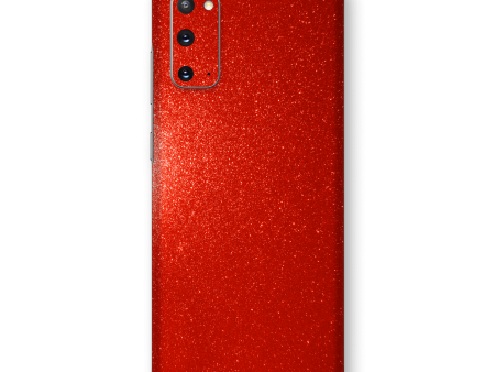 Samsung Galaxy S20 DIAMOND RED Skin Hot on Sale