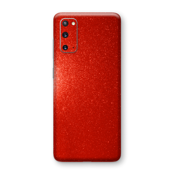 Samsung Galaxy S20 DIAMOND RED Skin Hot on Sale