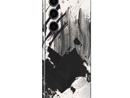 Samsung Galaxy S23 SIGNATURE Black & White Madness Skin Cheap