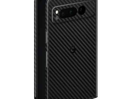 Google PIXEL FOLD Textured CARBON Fibre Skin - BLACK Sale