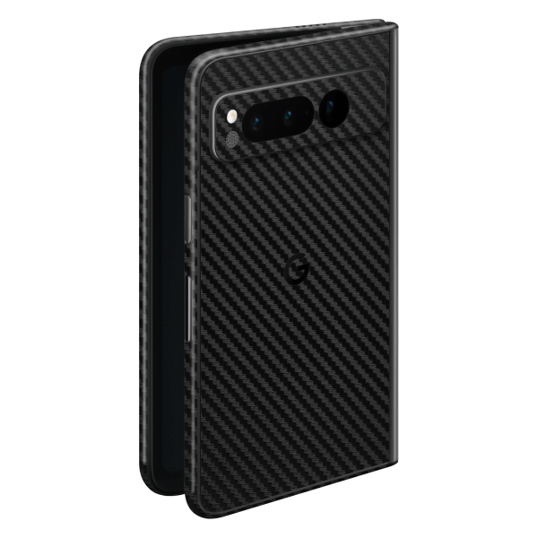 Google PIXEL FOLD Textured CARBON Fibre Skin - BLACK Sale