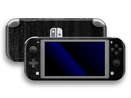 Nintendo Switch LITE LUXURIA Black CHARCOAL Textured Skin Hot on Sale