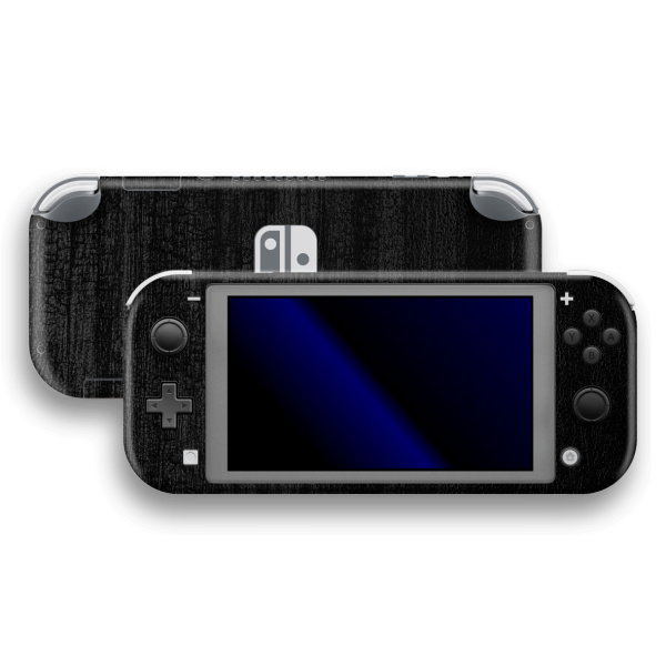 Nintendo Switch LITE LUXURIA Black CHARCOAL Textured Skin Hot on Sale