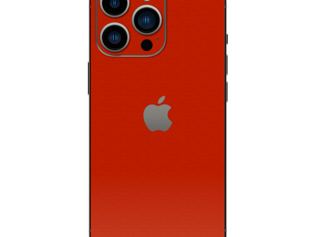 iPhone 14 Pro MAX LUXURIA Red Cherry Juice Matt Textured Skin Hot on Sale