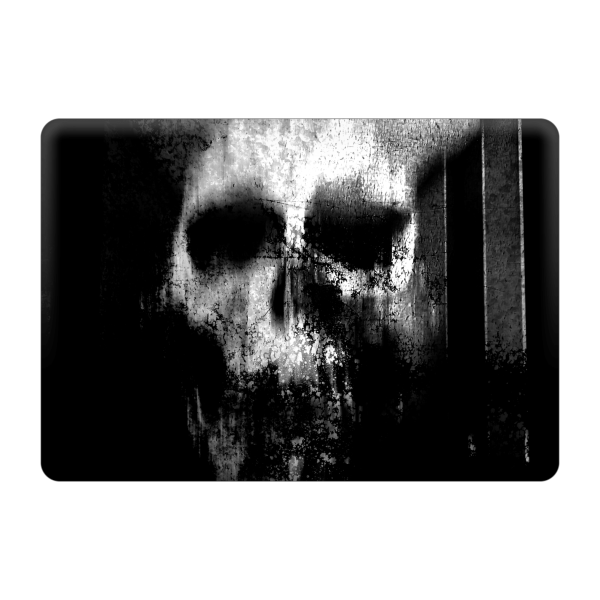 MacBook PRO 16  (2019) SIGNATURE Horror Black & White SKULL Skin For Sale