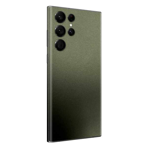 Samsung Galaxy S23 ULTRA Military Green MATT Metallic Skin For Cheap