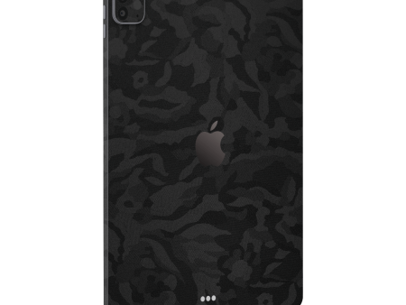 iPad PRO 11  (M2, 2022) Luxuria BLACK CAMO 3D TEXTURED Skin For Discount