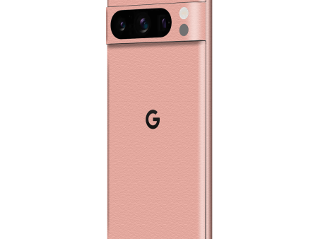 Google Pixel 8 PRO LUXURIA Soft PINK Textured Skin Sale