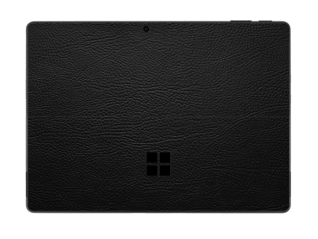 Surface Pro 9 LUXURIA RIDERS Black LEATHER Textured Skin Sale