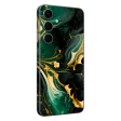 Samsung Galaxy S24 SIGNATURE AGATE GEODE Royal Green-Gold Skin Discount