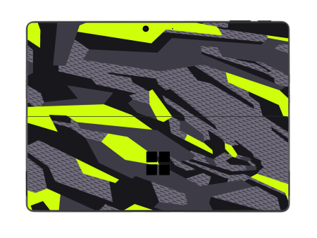 Surface Pro 9 SIGNATURE Abstract Green CAMO Skin Online