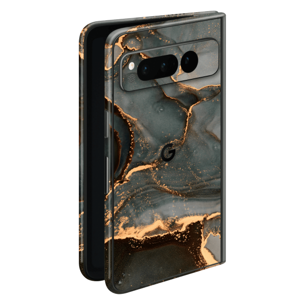 Google PIXEL FOLD SIGNATURE AGATE GEODE Deep Forest Skin Sale