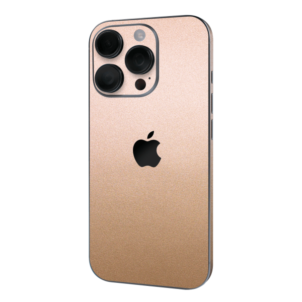 iPhone 16 Pro MAX LUXURIA Rose Gold Metallic Skin Sale