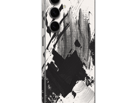 Samsung Galaxy S24 SIGNATURE Black & White Madness Skin Cheap