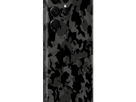 Samsung Galaxy S22 ULTRA - SIGNATURE DARK SLATE Camouflage Skin Cheap