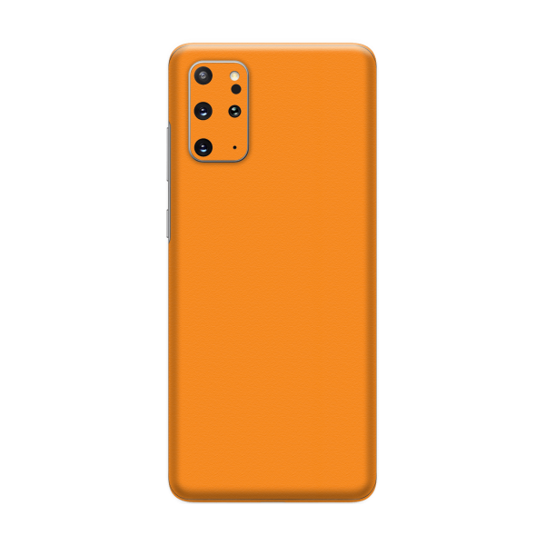 Samsung Galaxy S20+ PLUS LUXURIA Sunrise Orange Matt Textured Skin Fashion