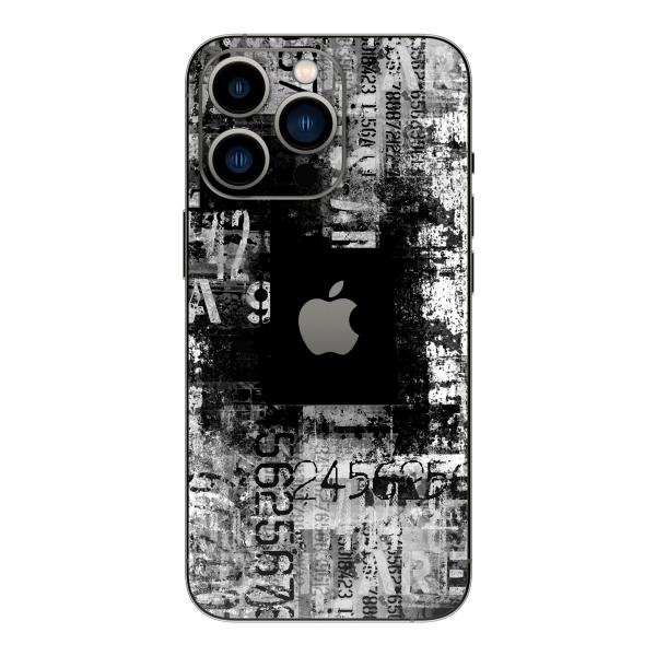 iPhone 13 Pro MAX SIGNATURE Numerical Graphic Design Skin Fashion