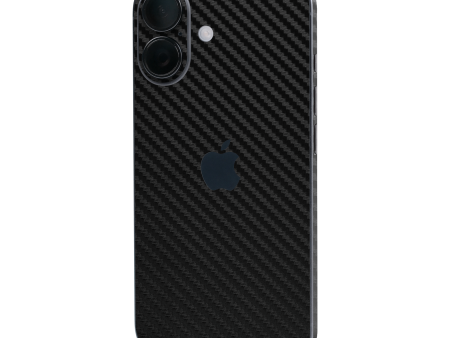 iPhone 16 Textured CARBON Fibre Skin - BLACK Online