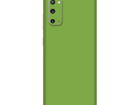 Samsung Galaxy S20 LUXURIA Lime Green Textured Skin on Sale