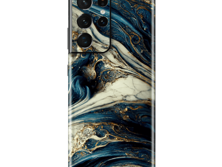 Samsung Galaxy S21 ULTRA SIGNATURE AGATE GEODE Naia Skin Hot on Sale