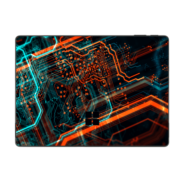 Surface Pro 9 SIGNATURE NEON PCB Board Skin For Sale