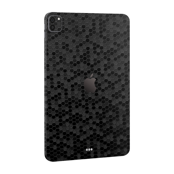 iPad PRO 11  (M2, 2022) LUXURIA BLACK HONEYCOMB 3D TEXTURED Skin For Cheap