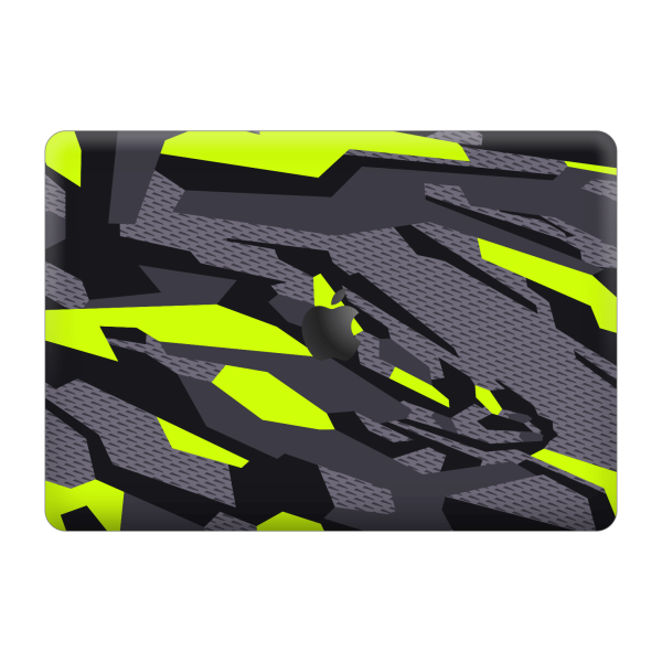 MacBook PRO 16  (2019) SIGNATURE Abstract Green CAMO Skin Fashion