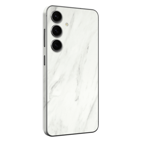 Samsung Galaxy S24+ PLUS LUXURIA White MARBLE Skin Online