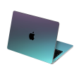 MacBook AIR 15  (2023 2024) CHAMELEON TURQUOISE LAVENDER Matt Metallic Skin Online Hot Sale