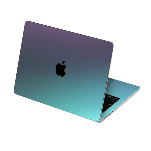 MacBook AIR 15  (2023 2024) CHAMELEON TURQUOISE LAVENDER Matt Metallic Skin Online Hot Sale