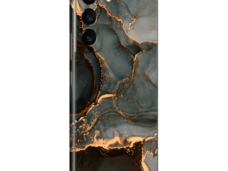 Samsung Galaxy S22+ PLUS SIGNATURE AGATE GEODE Deep Forest Skin For Discount