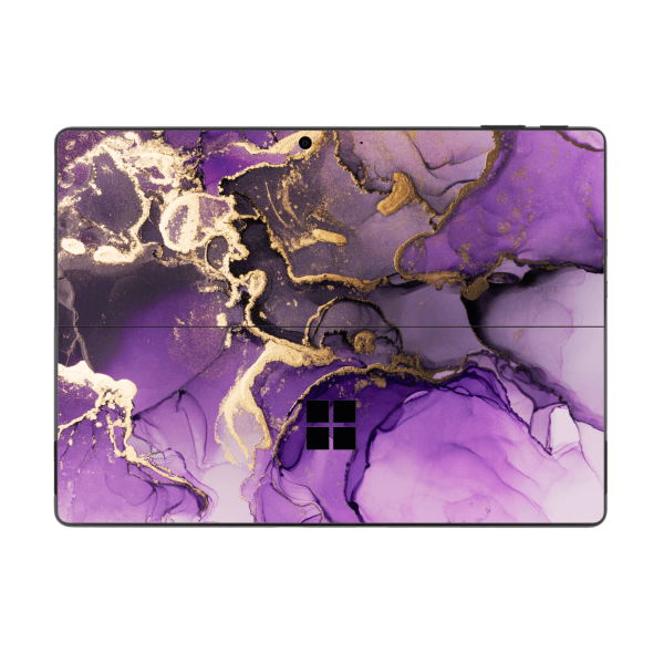 Surface Pro 9 SIGNATURE AGATE GEODE Purple-Gold Skin Sale