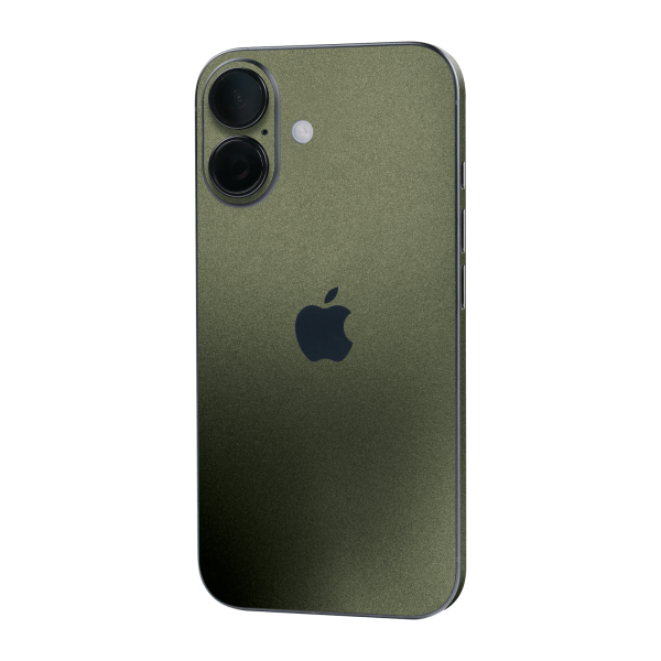 iPhone 16 Plus Military Green Metallic Skin For Sale