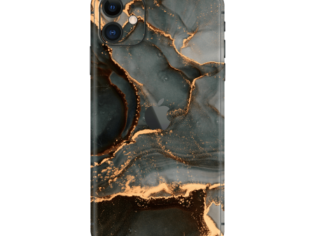 iPhone 11 SIGNATURE AGATE GEODE Deep Forest Skin Fashion