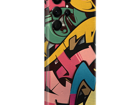 Samsung Galaxy S22 ULTRA - SIGNATURE Vintage Street Art Skin Sale