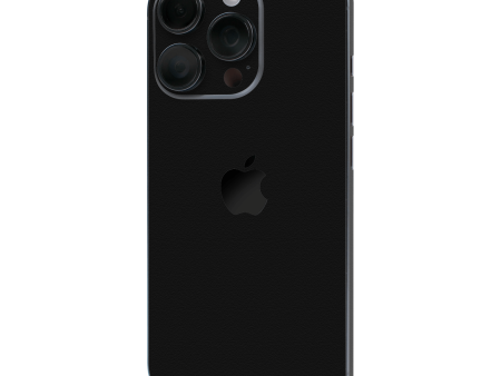 iPhone 16 PRO LUXURIA Raven Black Textured Skin For Cheap