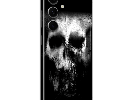 Samsung Galaxy S24 SIGNATURE Horror Black & White SKULL Skin Supply