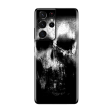 Samsung Galaxy S21 ULTRA SIGNATURE Horror Black & White SKULL Skin For Cheap